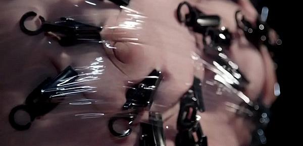  Clamped slave is wrapped in nylon